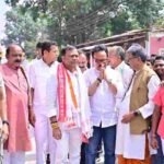 बोधघाट परियोजना के डूबान क्षेत्र के 56 गांवों में पहुंचे सुखदेव भगत, ग्रामीणों से किया संवाद