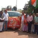 जामुल में गूंजा सेवा का संदेश, ईश्वर सिंह ठाकुर के नेतृत्व में निकली भव्य सेवा ज्योति यात्रा
