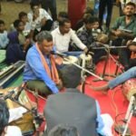 महाअष्टमी पर मां दंतेश्वरी, मां परमेश्वरी और मां चंडी के दरबार पहुंचे उप मुख्यमंत्री विजय शर्मा